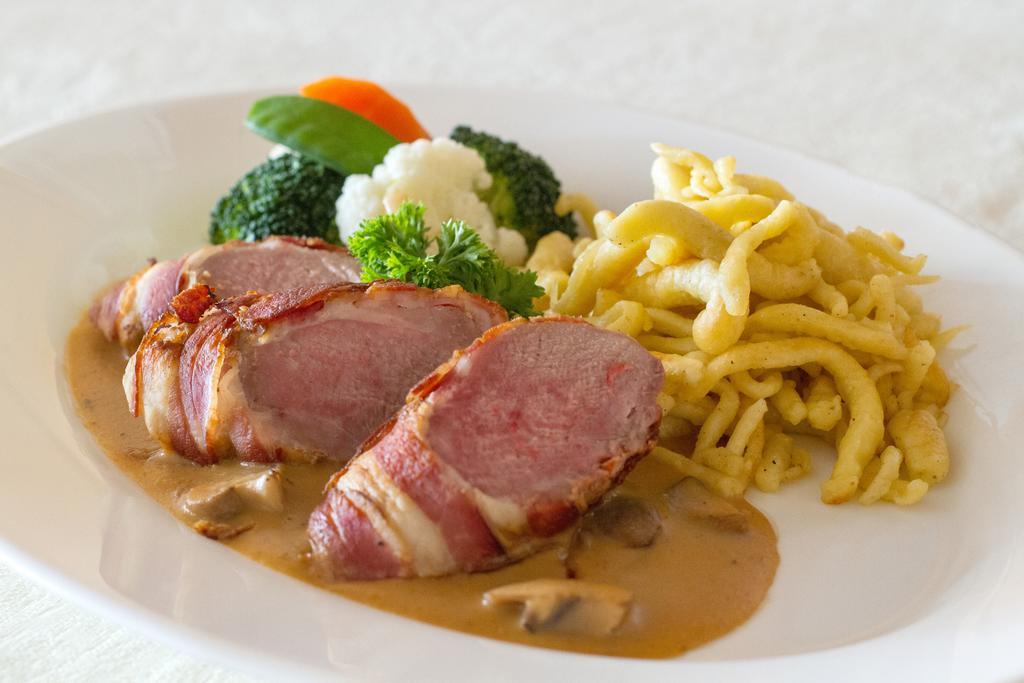 Landgasthof Birkel ヘリーデン エクステリア 写真